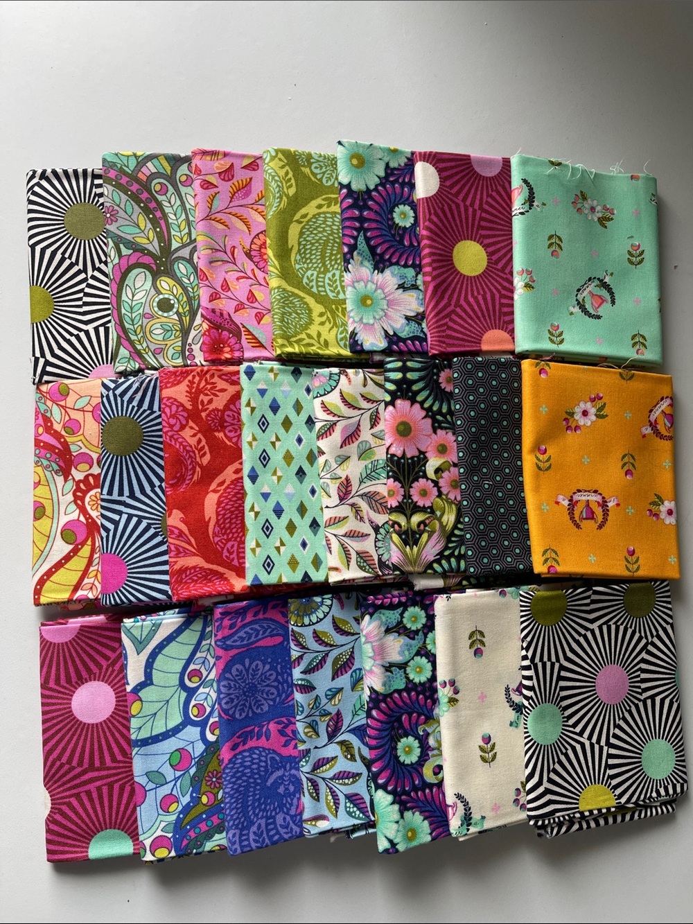 Tula Pink - Slow & Steady Collection Cotton Fabric Bundle